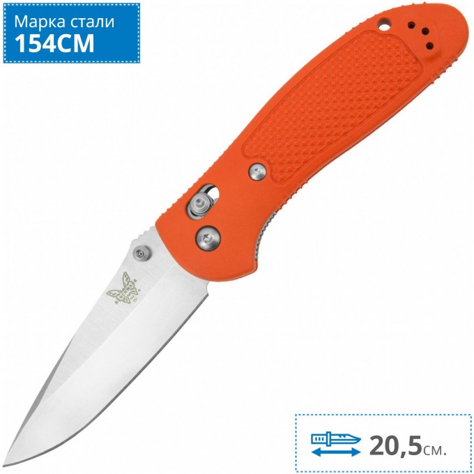 Нож BENCHMADE 551-ORG GRIPTILIAN BM551-ORG Нож BENCHMADE 551-ORG GRIPTILIAN BM551-ORG