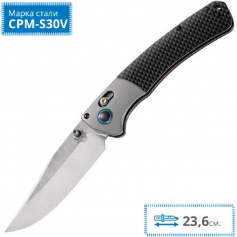 Нож BENCHMADE CROOKER RIVER BMCU15080-SS-S90V Нож BENCHMADE CROOKER RIVER BMCU15080-SS-S90V